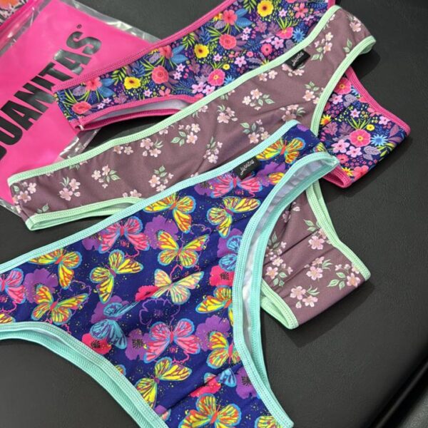 PACK X3 / JUANITAS 304-10 VEDETINA RAINBOW