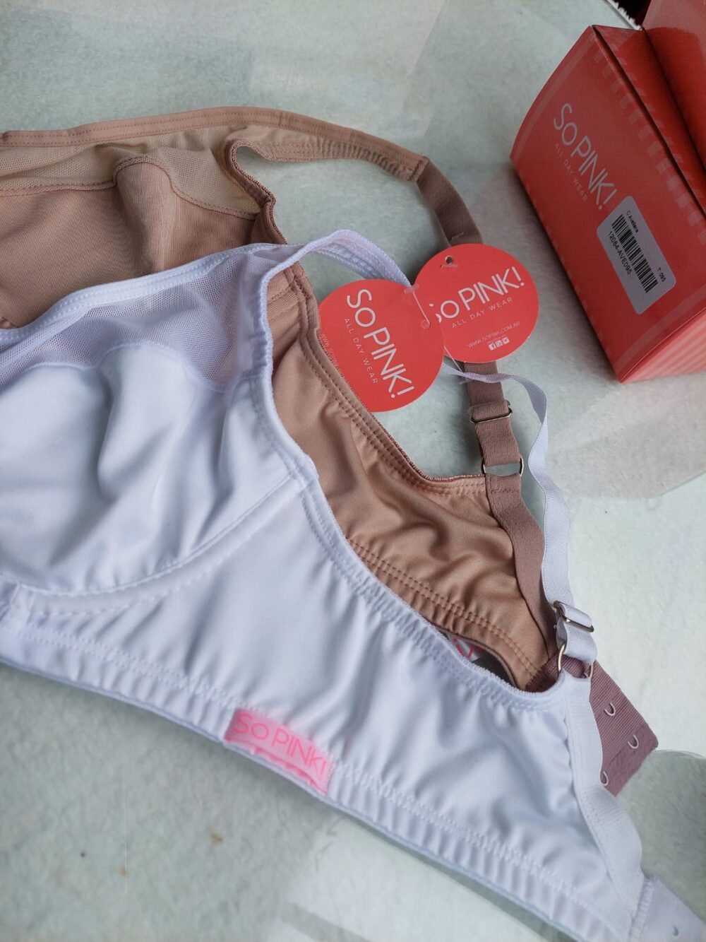 SO PINK #12084 CORPIÑO CON ARO LINEA 24/7 POWER(llega hasta el 115) - Imagen 2