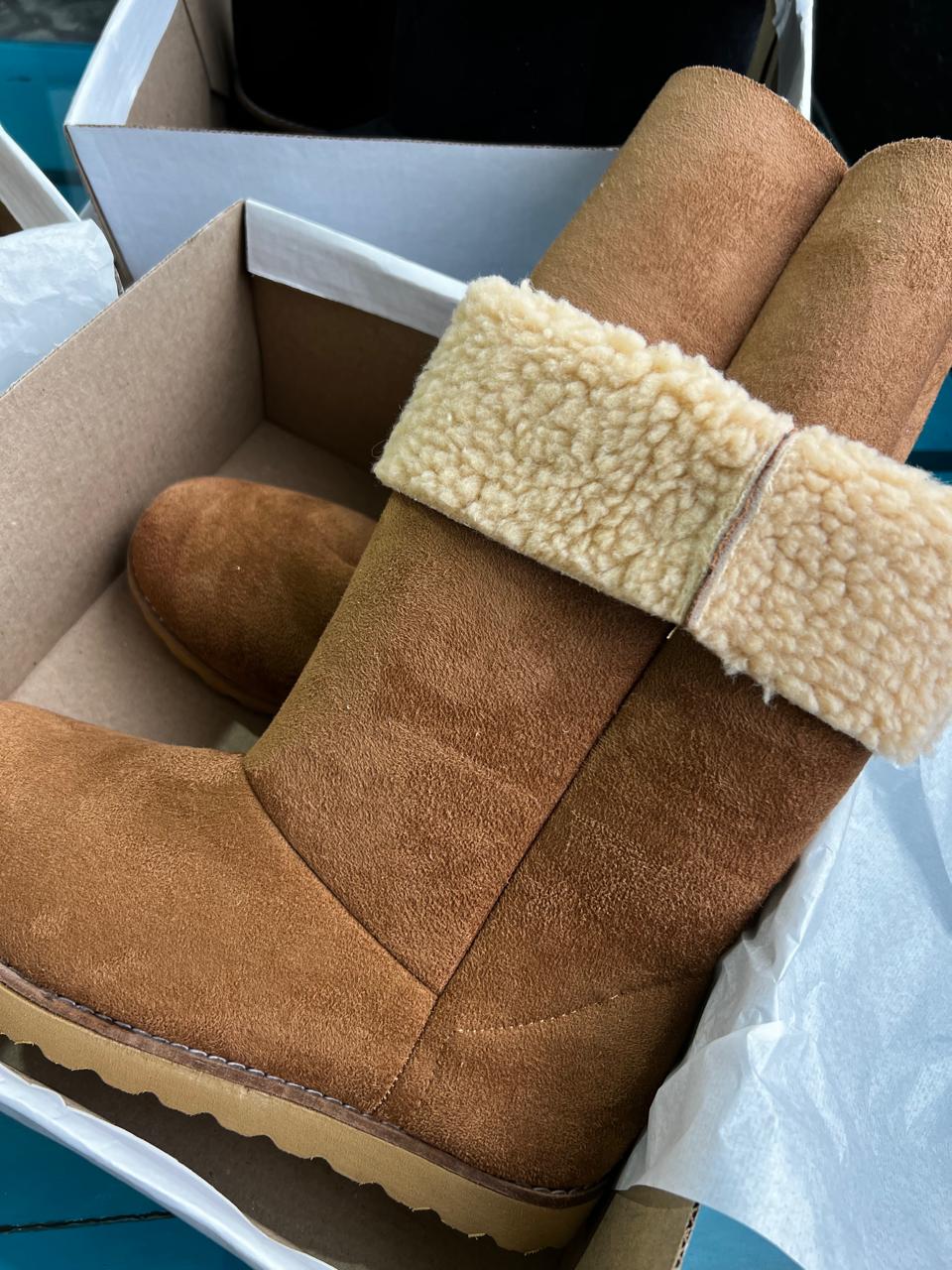 Peluche Botas Dama Con Corderito Botitas Botines Con Borreguito