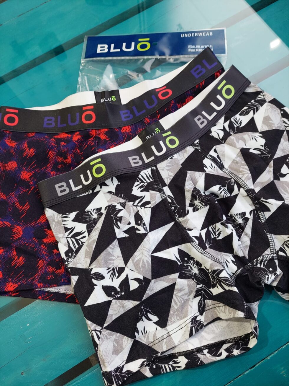 Bluo Pack X Boxer Estampado Jimena Viva