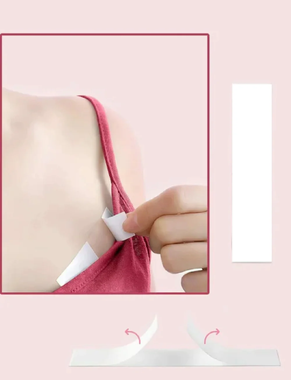 SILICONE BRA TAPE CINTA BI-FAZ HIPOALERGENICA 7-4 - Imagen 3