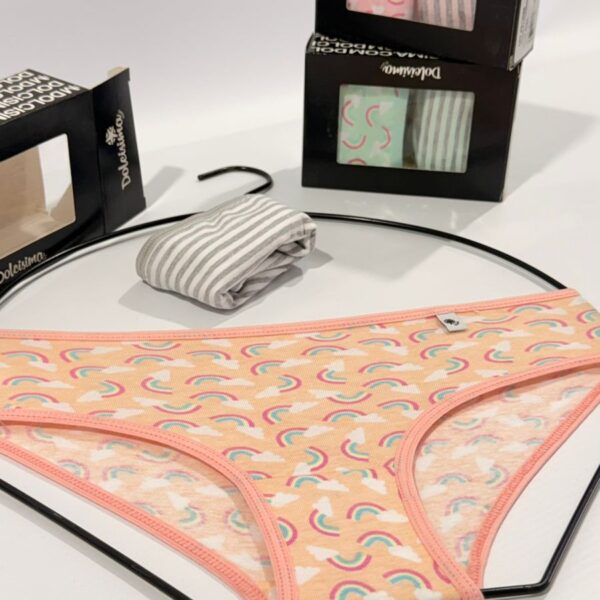 DOLCISIMA P913-08B BOMBACHAS DE NENA ALGODON ESTAMPADAS