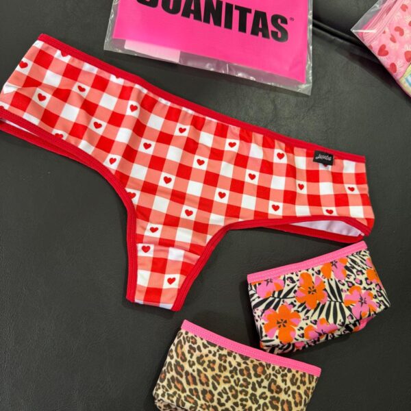 PACK X3/ JUANITAS 304-20 CULOTTELES RAINBOW