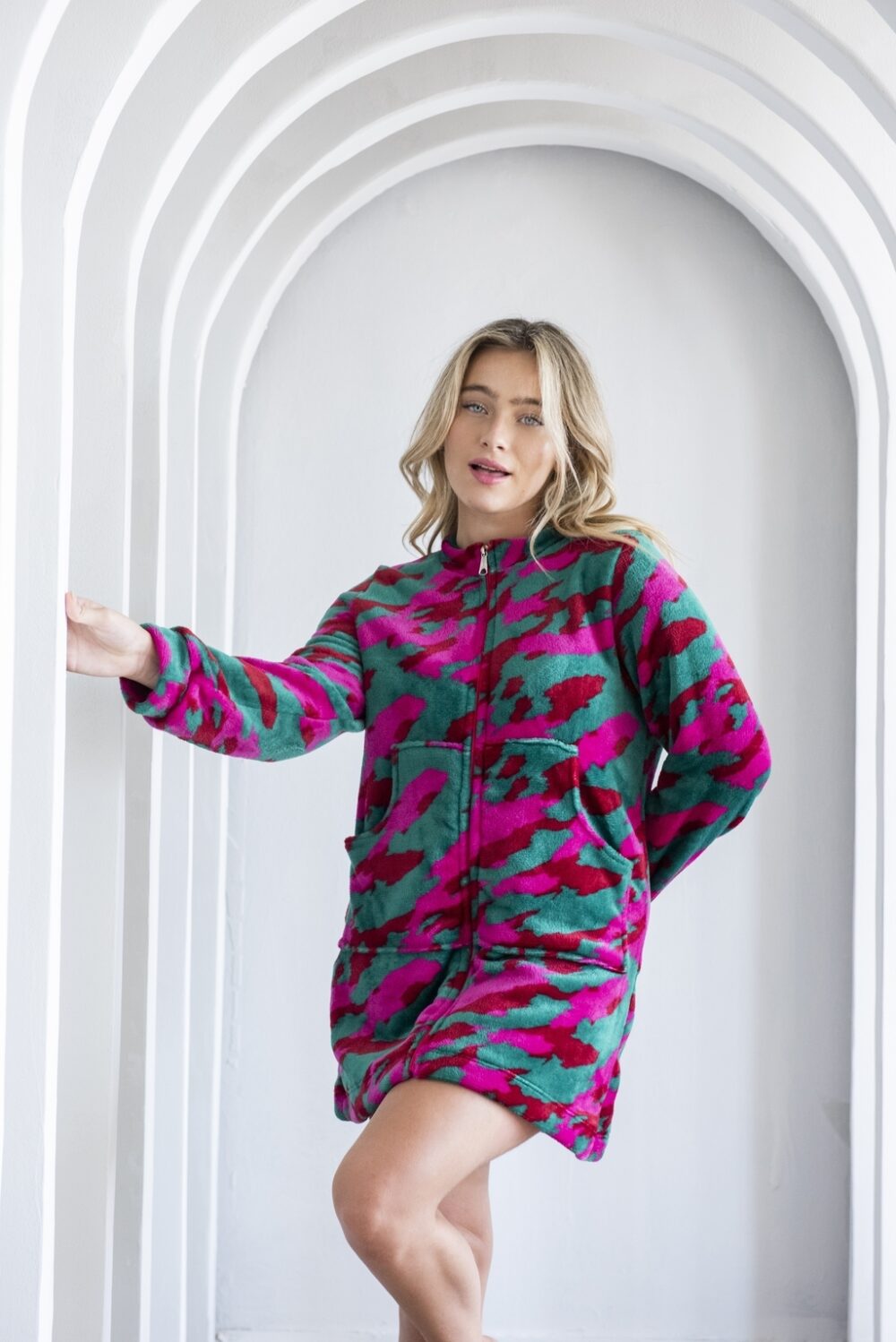 TRENDA 5411 BATA PARKA CAMUFLADA - Imagen 4
