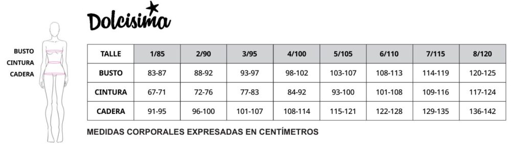 DOLCISIMA P878-01B LESS LIBERA ALGODON Y LYCRA ALTAS EN V - Imagen 4