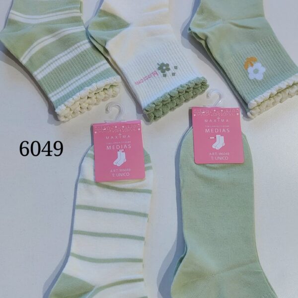 MAXIMA MEDIAS TOBILLERO ALTO DAMA X12