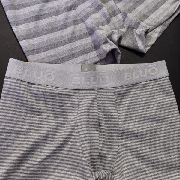 BLUO 23505 PACK X2 DE BOXERS DE ALGODON RAYADOS