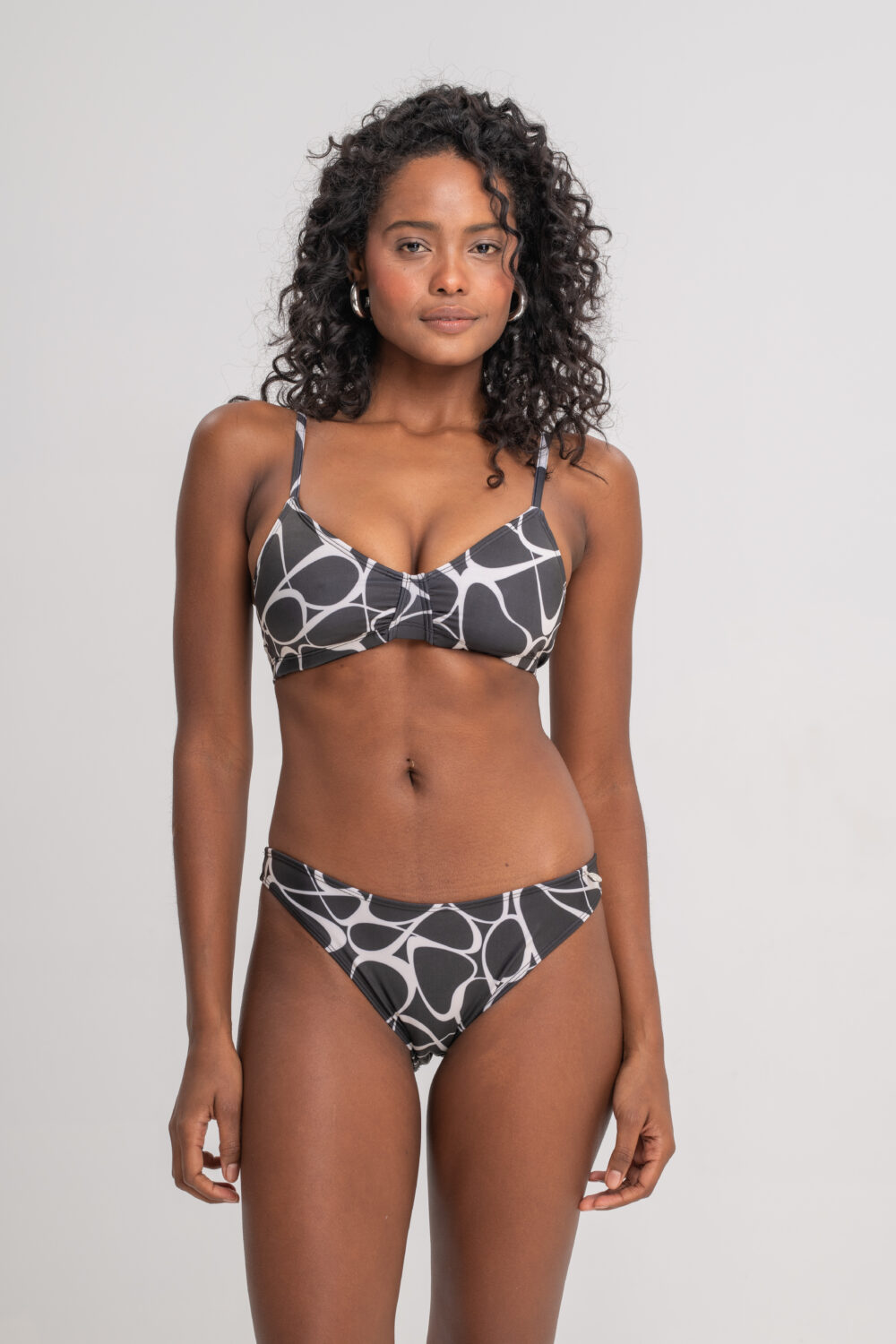 DOLCISIMA 897P CONJUNTO CORPIÑO CON CENTRO Y BIKINI CLASICA ESTAMPADA - Imagen 9