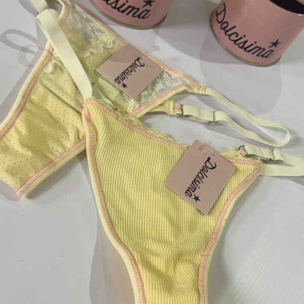 DOLCISIMA NAVIDAD P951-12B LATITA X2 LESS REGULABLES AMARILLAS – Éxito y abundancia 🎁🎅🏻