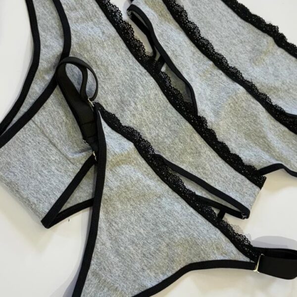 DQE 4480 PACK X4 COMBINADO: 1 LESS REGULABLE, 1 LESS ENTERA, 1 VEDETINA, 1 CULOTTE DE ALGODON LISO