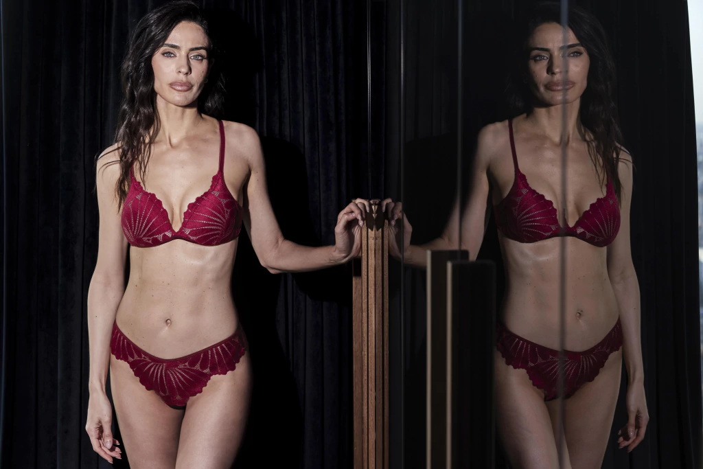 ANDRESSA L5815 CONJ. TRIANGULO SOFT DE PUNTILLA Y CULOTTELESS - Imagen 3