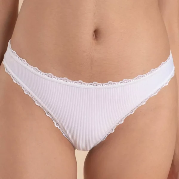 DOLCISIMA 915-02B VEDETINA DE MICROFIBRA MORLEY CON PUNTILLA