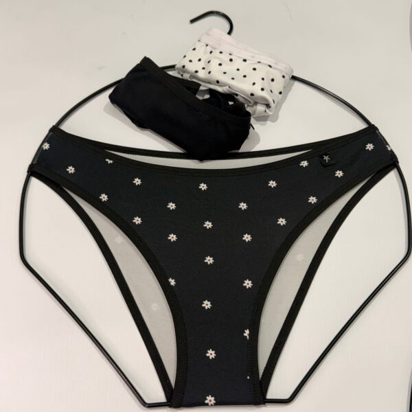 DOLCISIMA P945-02 PACK X3 VEDETINAS DE MICROFIBRA MARGARITA (2 ESTAMPADAS 1 LISA)