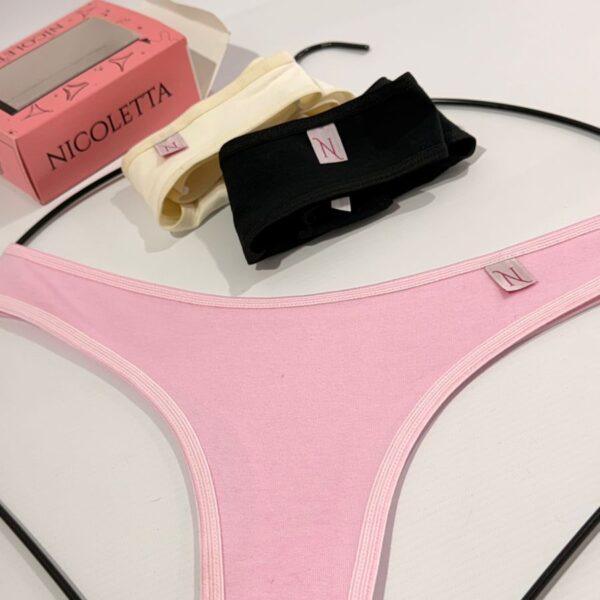 NICOLETA 2000 PACK X3 LESS DE ALGODON Y LYCRA LISO