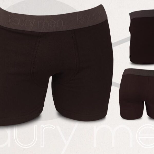 KAURY MEN K49 BOXER DE ALGODON LISO CON ELASTICO PERSONALIZADO
