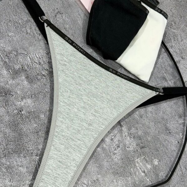 SO PINK #13211 PACK X3 LESS REGULABLE DE ALGODON Y LYCRA