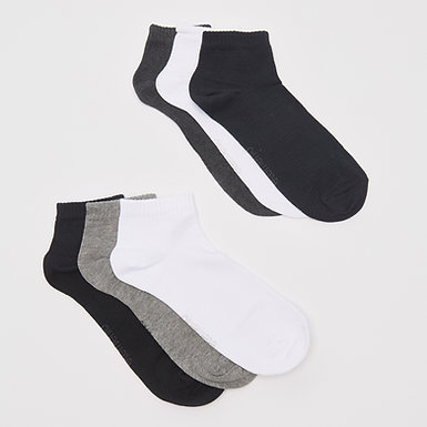 ELEMENTO 102L.3 PACK X3 SOQUETE DE HOMBRE LISO - DOCENA COLORES SURTIDOS - Imagen 2