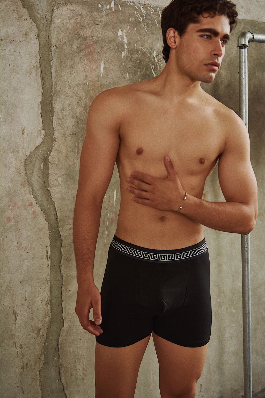UOMO BA162 BOXER DE ALGODON C/LYCRA ELASTICO GUARDA