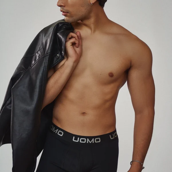 UOMO BA174 BOXER DE ALGODON C/LYCRA ELASTICO UOMO