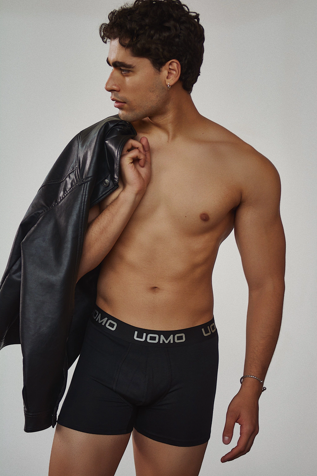 UOMO BA174 BOXER DE ALGODON C/LYCRA ELASTICO UOMO