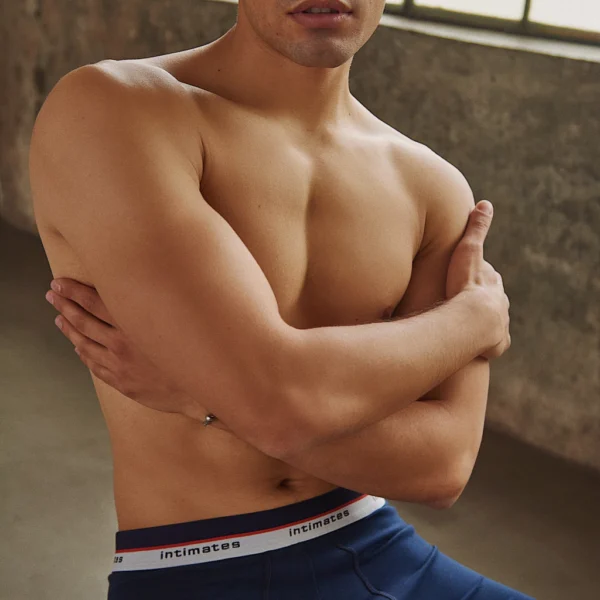 UOMO BA171 BOXER DE ALGODON C/LYCRA ELASTICO INTIMATE