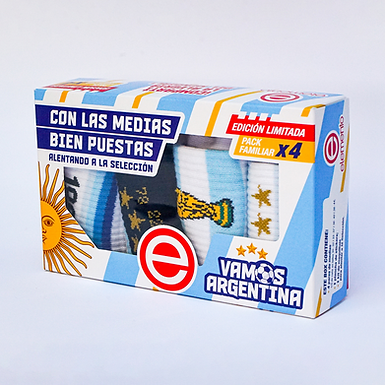 ELEMENTO 400 BOX MUNDIAL FAMILIAR - PACK X4 - 1/3 DE CAÑA SURTIDO