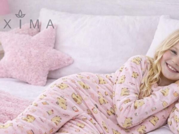 MAXIMA 3007 PIJAMA POLAR SOFT KIDS ESTAMPADO - Talles 4 al 16