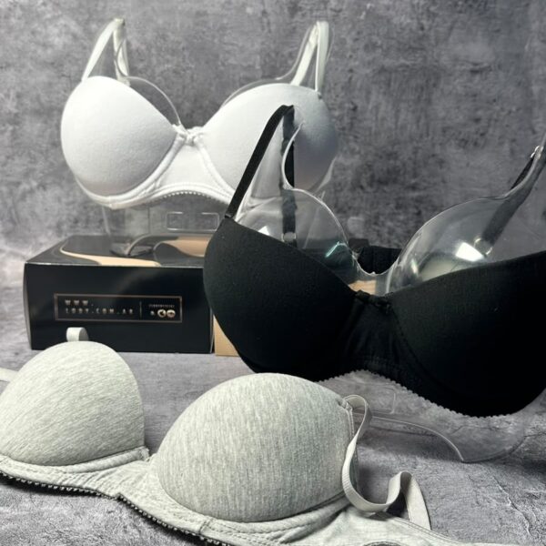 LODY 5170 CORPIÑO BASICO TAZA SOFT DE ALGODÓN Y LYCRA