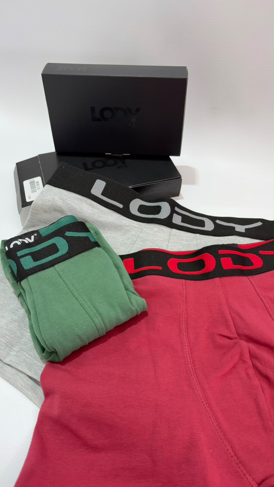 LODY MEN 742 BOXER DE ALGODON C/ LYCRA LISO (Talles 1 al 4) - Imagen 5