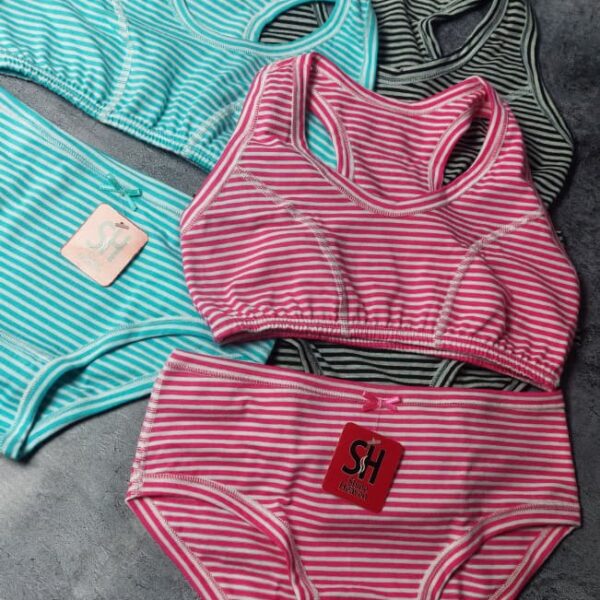 SHINE HEAVEN 65 CONJUNTO TOP DEPORTIVO RAYADO