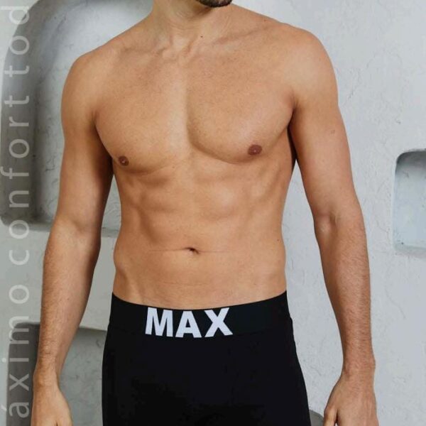 MAXIMA 608 BOXER DE ALGODON Y LYCRA LISO HOMBRE