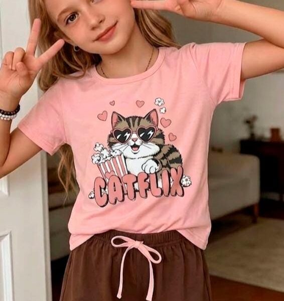 VINTAGE 913 PIJAMA DE JERSEY ALGODON NIÑA
