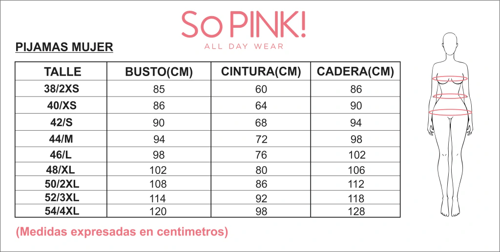 SO PINK #11835 PIJAMA SO CHILL - Imagen 3