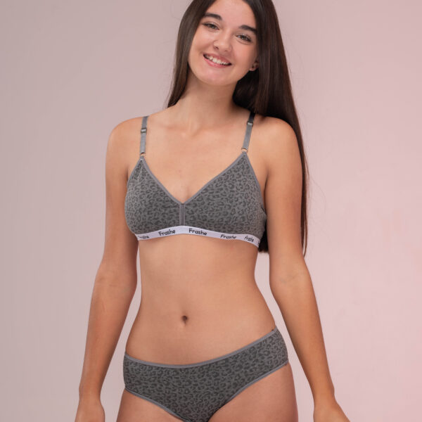 FRASHE KIDS 9008 CONJUNTO CON TAZA DESMONTABLE Y VEDETINA CON ELASTICO ESTAMPA PRINT